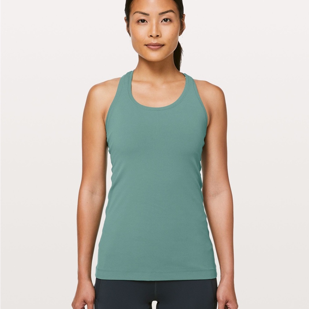 Lululemon COOL RACERBACK II *NULU - frosted pine